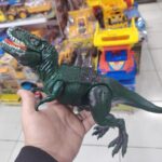 دایناسور اسباب بازی متحرک مدل تیرکس بدون باتری