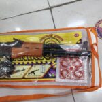 تفنگ اسباب بازی کلاشینکف مدل AK-47 دو کاره (تیر پرتابی و ترقه‌ای) - تصویر 3