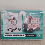 لگو ساختنی آمبولانس Clix مدل Hero Wheels شامل ۴۵ قطعه - تصویر 2