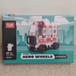 لگو ساختنی آمبولانس Clix مدل Hero Wheels شامل ۴۵ قطعه